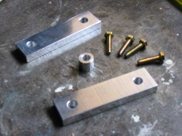 Bonnet spacers for Honda Civic SiR