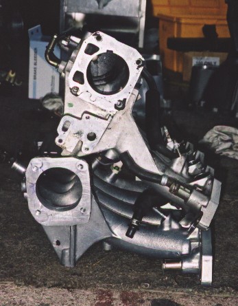 Comparison of port matched second generation B16A intake manifold with first generation intake manifold