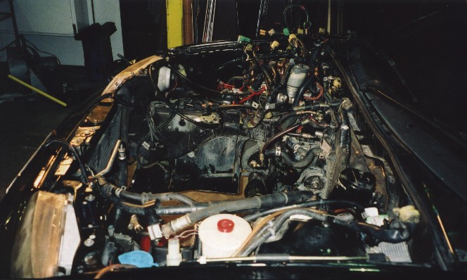 B16A removed from EF9 chassis
