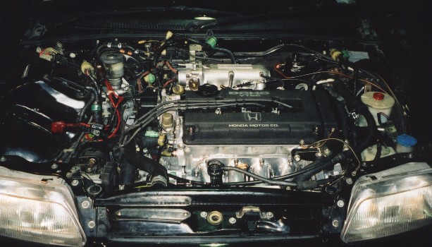Second generation B16A in EF9 Honda Civic chassis