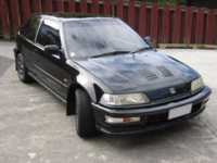 Front left quarter photo of Honda Civic SiR