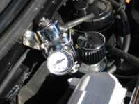 Aftermarket adjustable fuel pressure regulator